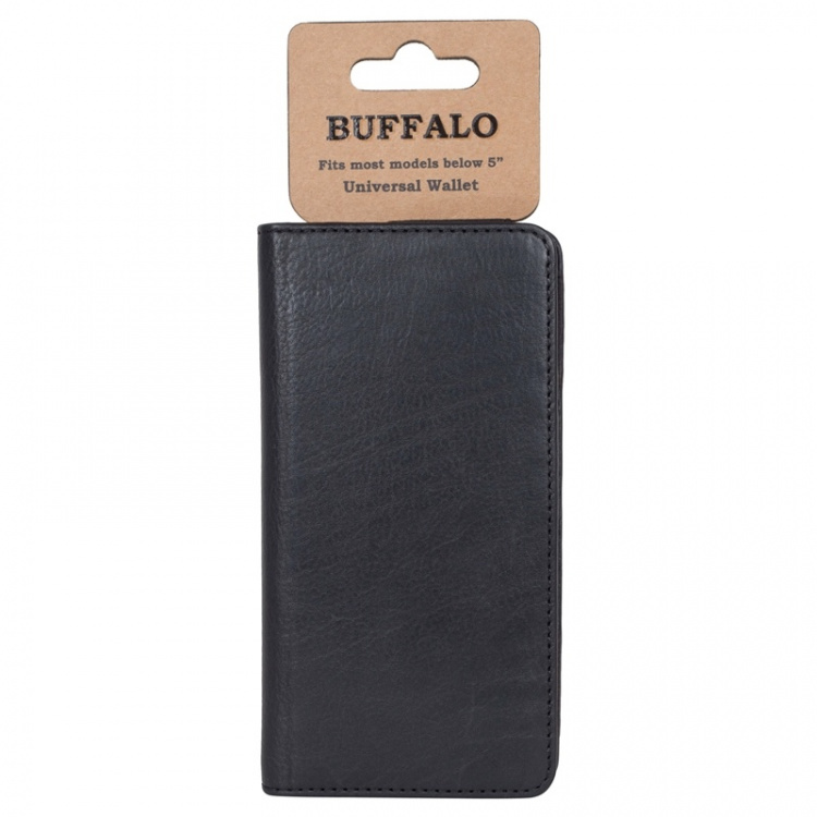 Buffalo Lommebokveske Universal Svart
