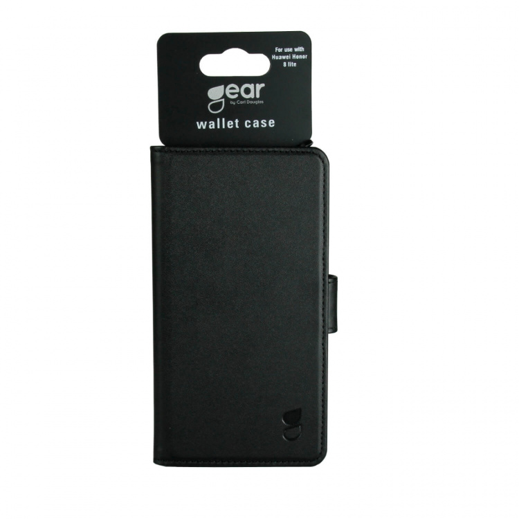 Gear Lommebokveske Huawei Honor 8 Lite Svart