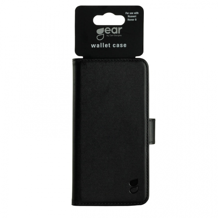 Gear Lommebokdeksel Svart - Huawei Honor 9 Gear Lommebokdeksel Svart - Huawei Honor 9