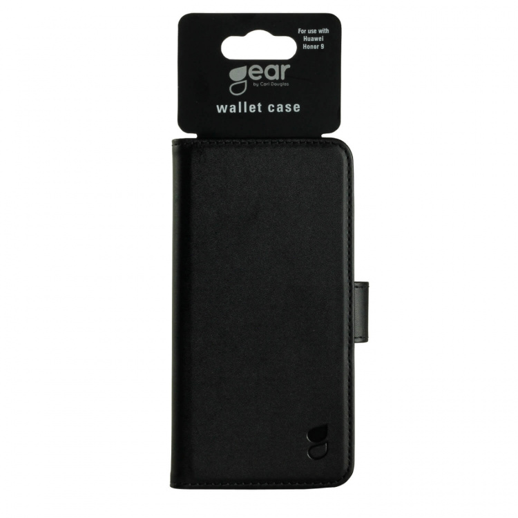 Gear Lommebokdeksel Svart - Huawei Honor 9 Gear Lommebokdeksel Svart - Huawei Honor 9