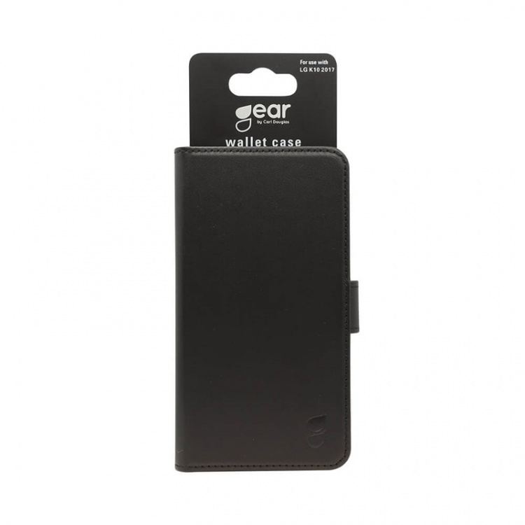 Gear Lommebokveske LG K10 (2017) Svart
