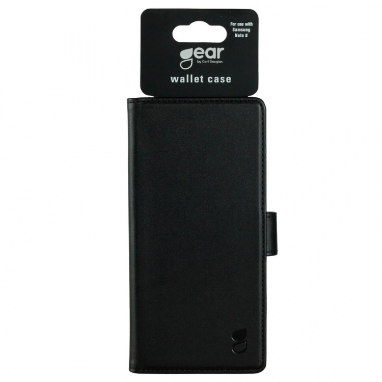 Gear Lommebokveske Samsung Note 8 Svart Gear Lommebokveske Samsung Note 8 Svart