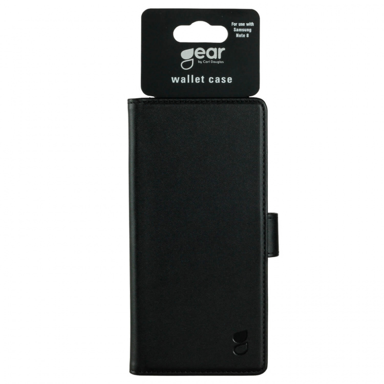 Gear Lommebokveske Samsung Note 8 Svart Gear Lommebokveske Samsung Note 8 Svart