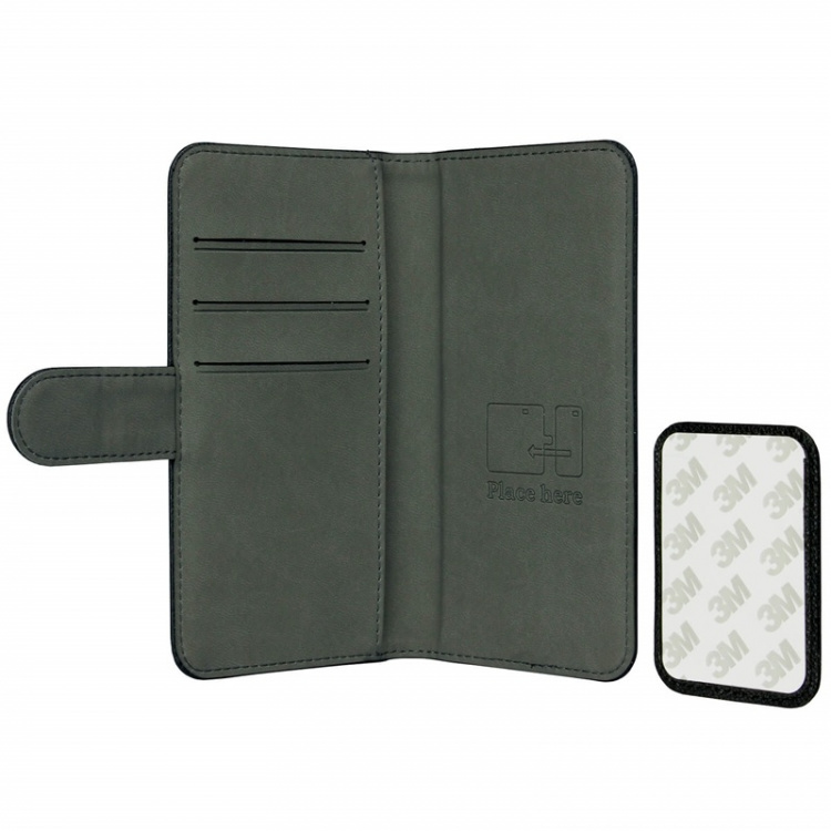 Gear Lommebokveske Universal Klister/Magnet Medium Svart Gear Lommebokveske Universal Klister/Magnet Medium Svart