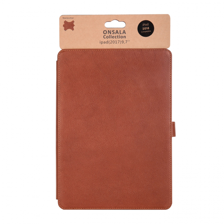 Onsala COLLECTION Tabletetui Skinn Brun iPad 2017/2018 Onsala COLLECTION Tabletetui Skinn Brun iPad 2017/2018