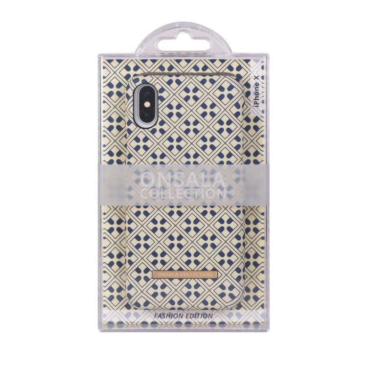 Onsala COLLECTION Mobildeksel Soft Blue Marocco iPhoneX/Xs Onsala COLLECTION Mobildeksel Soft Blue Marocco iPhoneX/Xs