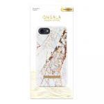Onsala COLLECTION Mobildeksel Soft White Rhino Marble iPhone6/7/8/SE