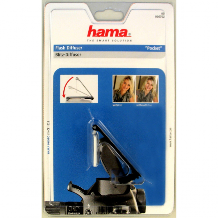 Hama Blitzdiffuser Pocket for innebygget blitz Hama Blitzdiffuser Pocket for innebygget blitz