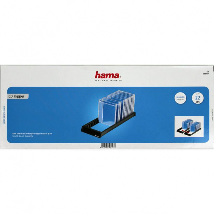 Hama CD-stativ For 22stk CD Svart