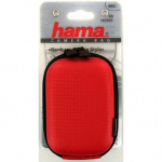 Hama Hardcase Carbon style 40G Röd Hama Hardcase Carbon style 40G Röd