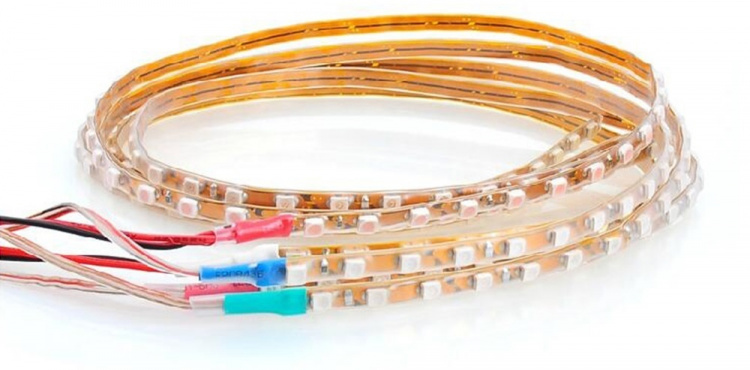 SMD LED-stripe, blå (90 cm)