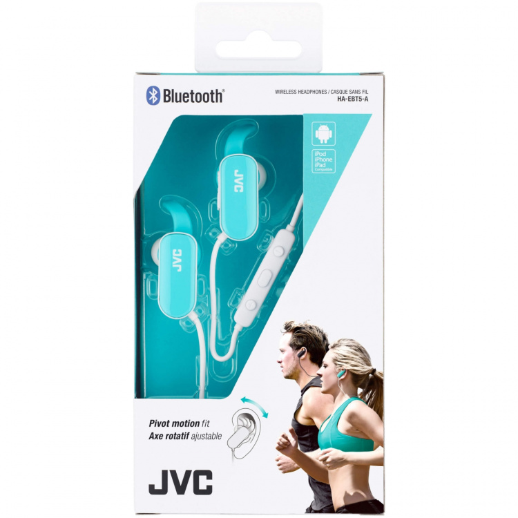 JVC Øreplugger EBT5 Bluetooth In-Ear Blå