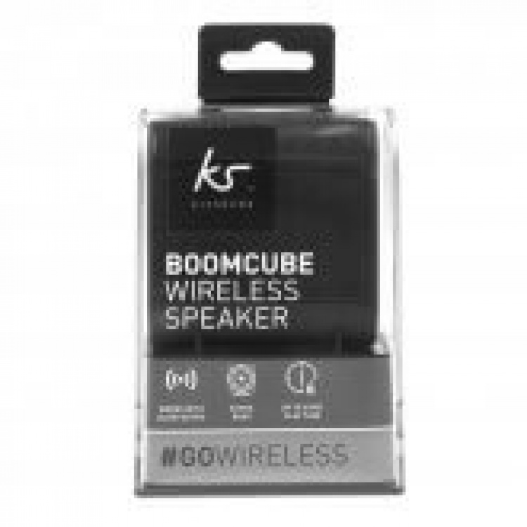 KITSOUND Høyttaler Boomcube Trådløs