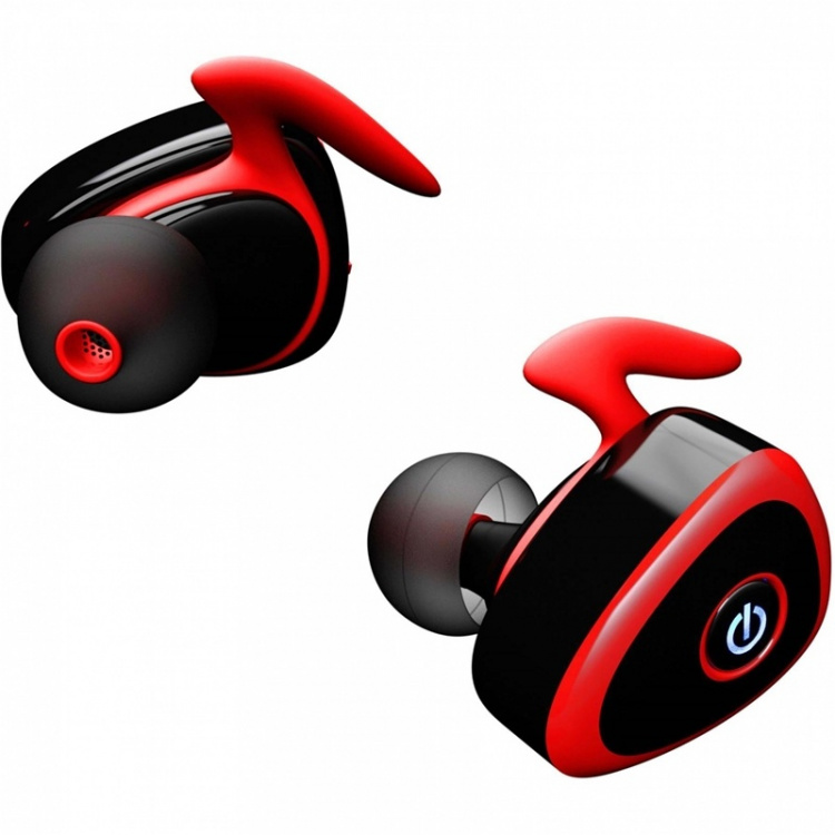 KitSound Øreplugger Comet In-Ear True Wireless Rød