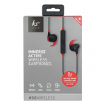 KitSound Øreplugger Immerse Active ANC In-Ear Trådløs Rød