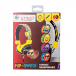 EMOJI Hodetelefon Flip \'N Switch Gul On Ear Universal 85dB
