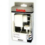 Hama iPhone4 lader 220V Hvit MFI Hama iPhone4 lader 220V Hvit MFI