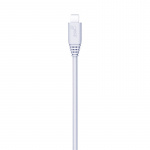 Gear Lader 12-24V 2xUSB 2,4A Hvit MicroUSB Kabel Rund 1m Gear Lader 12-24V 2xUSB 2,4A Hvit MicroUSB Kabel Rund 1m