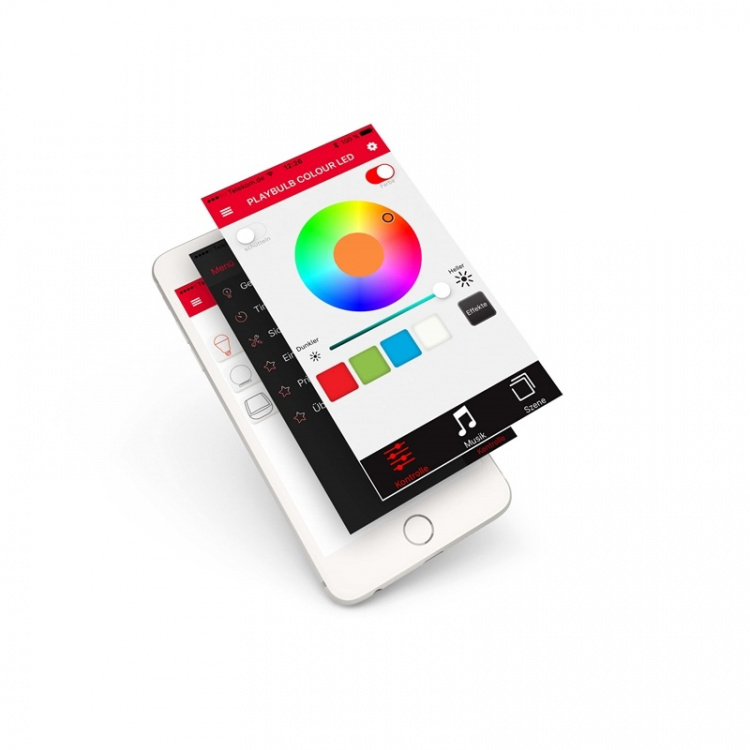 MiPow Playbulb Rainbow Hvit RGB BT 600lumen 10W E27