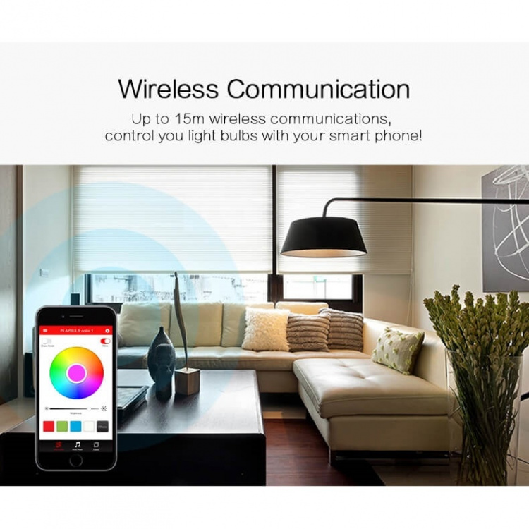 MiPow Playbulb Smart Hvit RGB BT 280lumen 5W E27