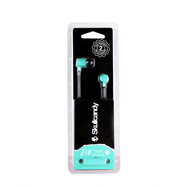 Skullcandy Øreplugger JIB In-Ear Mic Mint/Grøn