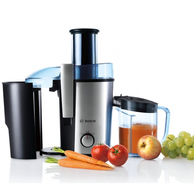 Bosch Råsaftsentrifuge i rustfritt stål