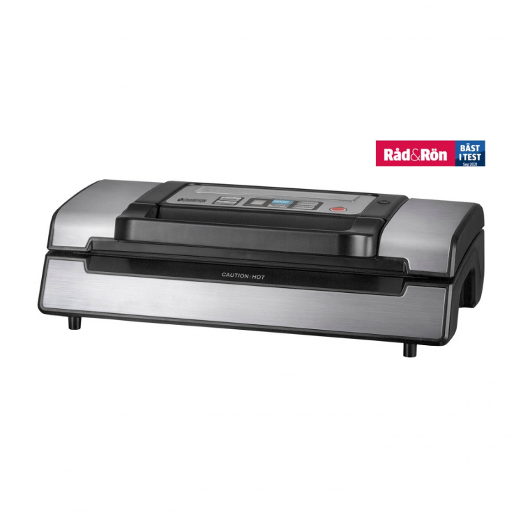 Champion Vakuumpakker Pro 20L/min 130W VF410 Rustfritt stål/Svart Champion Vakuumpakker Pro 20L/min 130W VF410 Rustfritt stål/Svart