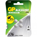 GP A76 / LR44 knappcelle 4-pk
