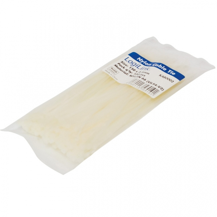 LogiLink Kabelbindere 150x2,5mm 11kg 100stk