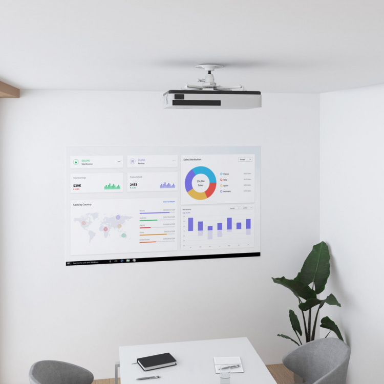 LogiLink Projektorbraketter Universal 135 mm