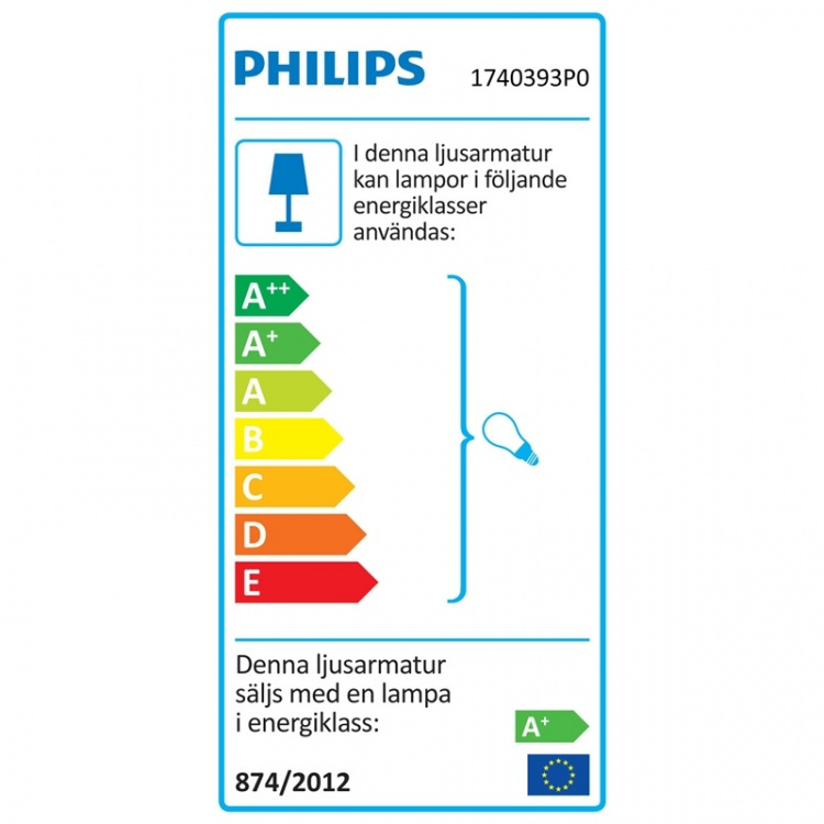Philips Hue Lucca Stolpe Hvit 230V