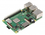 Raspberry Pi 3 Model B+, enkeltkortdatamaskin, Bluetooth, Wi-Fi, PoE
