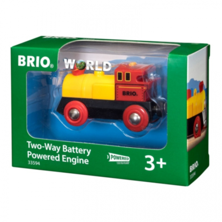 Brio 33594 B/O Lokomotiv Gul/Rød/Svart Brio 33594 B/O Lokomotiv Gul/Rød/Svart