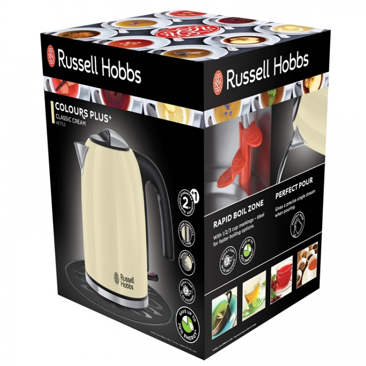 Russell Hobbs Colours Cream vannkoker Russell Hobbs Colours Cream vannkoker