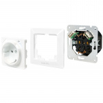 LogiLink Vegguttak 230V med 2xUSB 2,1A LogiLink Vegguttak 230V med 2xUSB 2,1A