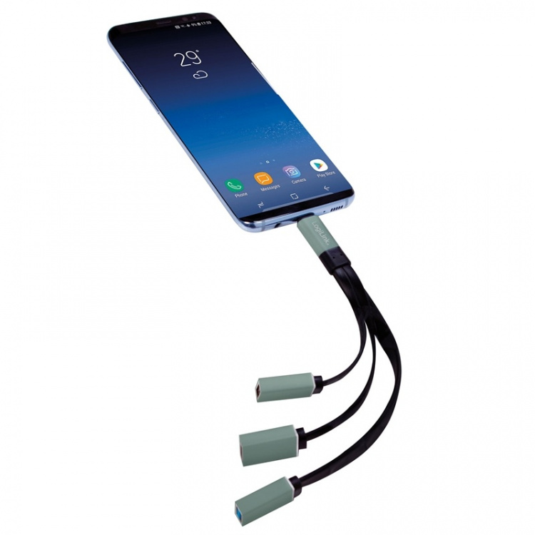 LogiLink USB-C 3-ports-nav LogiLink USB-C 3-ports-nav