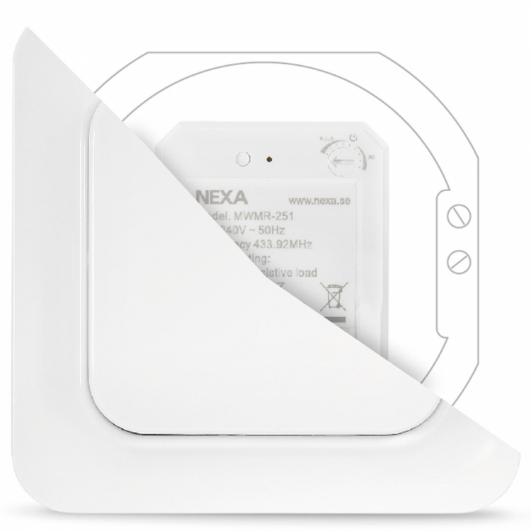 Nexa MWMR-251: Kan dimmes med støtte for Smart Mode Nexa MWMR-251: Kan dimmes med støtte for Smart Mode