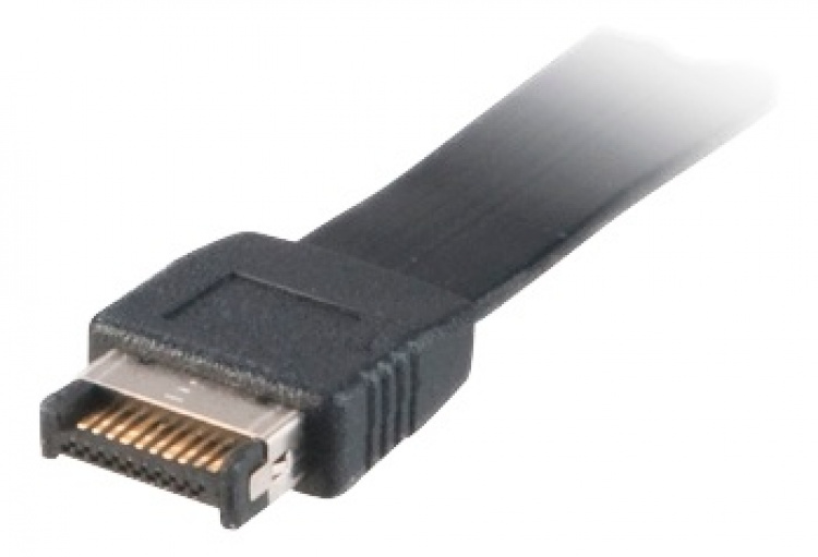 USB 3.1 Gen2 intern til ekstern PCI-brakettadapterkabel
