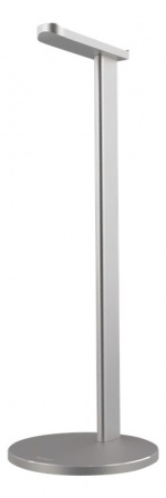 DELTACO Hodetelefonstativ, aluminium, antiskli, sølv DELTACO Hodetelefonstativ, aluminium, antiskli, sølv