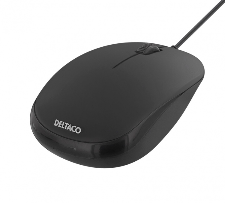 DELTACO Tastaturkit med mus, PAN Nordic layout, USB, svart DELTACO Tastaturkit med mus, PAN Nordic layout, USB, svart