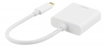 DELTACO USB-C til HDMI-adapter, 4096x2160 30 Hz, hvit DELTACO USB-C til HDMI-adapter, 4096x2160 30 Hz, hvit