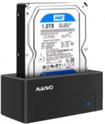 Ekstern harddiskdokk, USB-B, 3,5