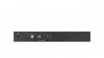 D-Link 10-port administrert svitsj, 2x SFP, 130W PoE+, Gigabit, hvit