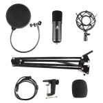 MAONO USB Podcasting Microphone Kit, mikrofon, arm med feste, filter MAONO USB Podcasting Microphone Kit, mikrofon, arm med feste, filter