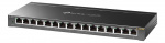 TP-LINK TL-SG116E, 16-ports Gigabit Pro-svitsj uten administrasjon, svart TP-LINK TL-SG116E, 16-ports Gigabit Pro-svitsj uten administrasjon, svart