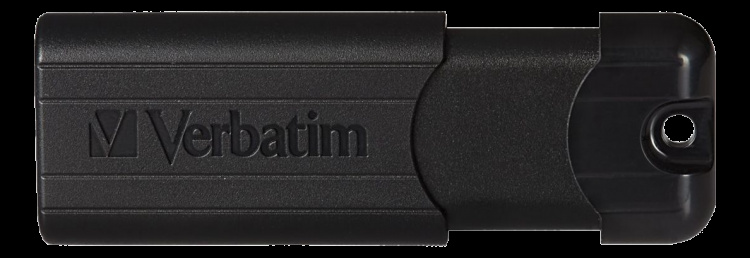 Verbatim PinStripe USB-minnepinne, 16 GB, USB 3.0, uttrekkbar kontakt, svart Verbatim PinStripe USB-minnepinne, 16 GB, USB 3.0, uttrekkbar kontakt, svart