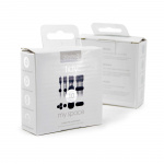 Desire2 Kabelklips Tidy 10pack Svart 4x1 kabel, 2x2 kabler, 2x3 kabler, 2x4 kabler Desire2 Kabelklips Tidy 10pack Svart 4x1 kabel, 2x2 kabler, 2x3 kabler, 2x4 kabler