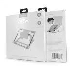 Desire2 Laptopställ Supreme Lite Portable 6 ulike høyder Sølv