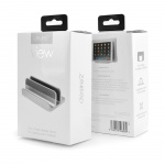 Desire2 Dual Bordstativ for Tablet Mac/Ultrabooks Justerbar Aluminiun Sølv