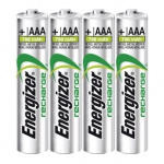 Energizer Batteri AAA/LR03 Oppladbart Ni-Mh 500mAh 4-pack